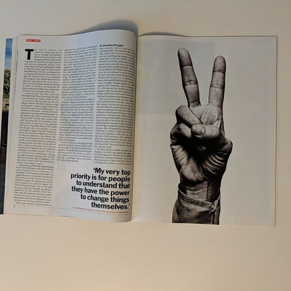 Time Magazine The Fighter January 10 2011 Burma's Aung San Suu Kyi - Picture 8 of 13